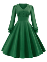 Robe Féminine Chic Des Années 40