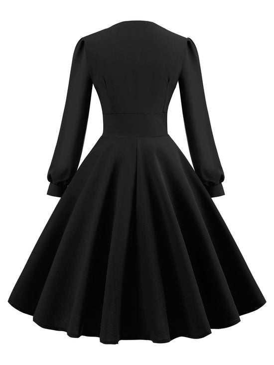 Robe Féminine Chic Des Années 40