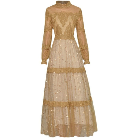 Années 40 Robe Longue