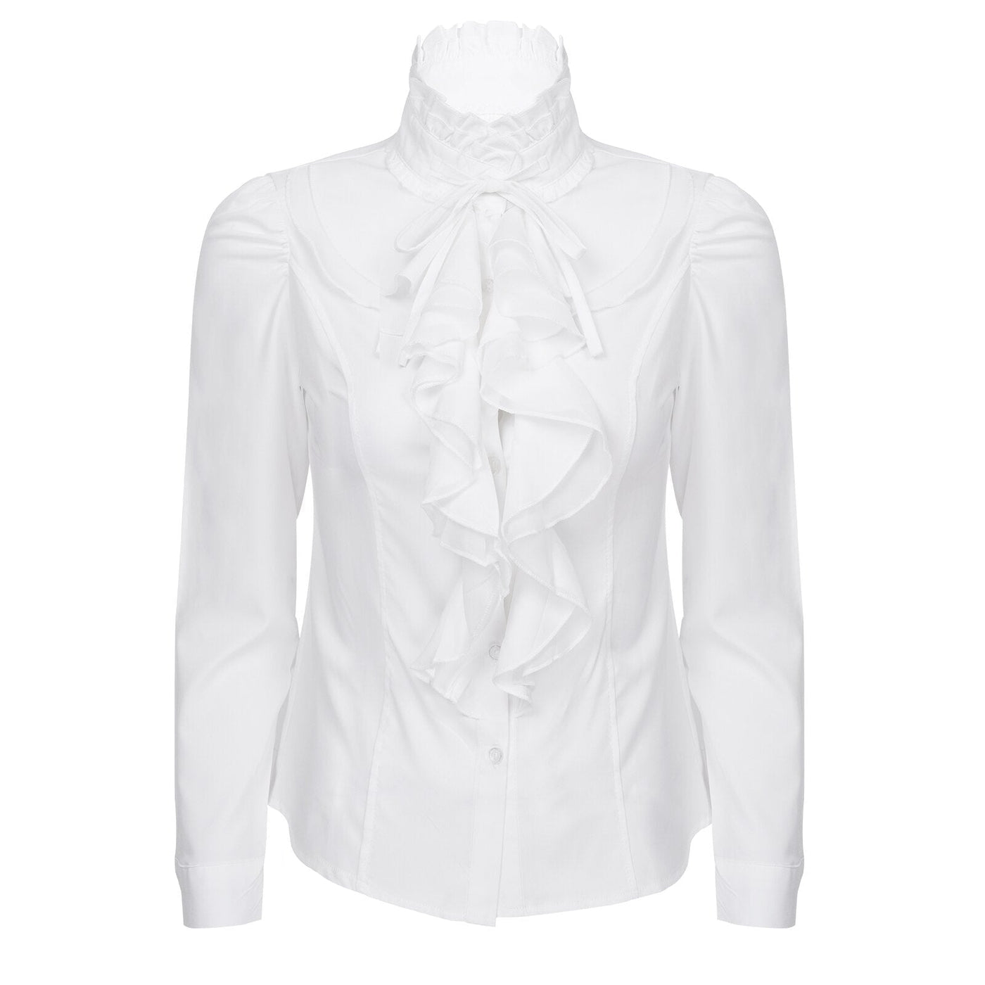 Chemise blanche luxe femme vintage