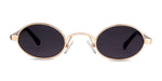 Lunette de soleil ovale vintage