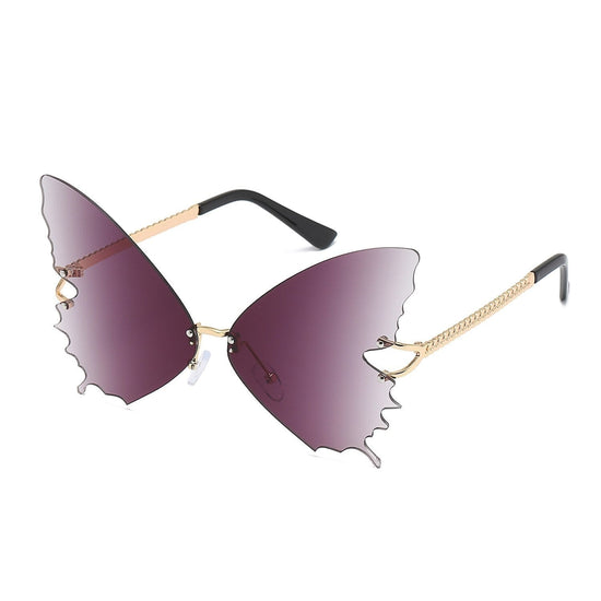 Lunette de soleil papillon vintage