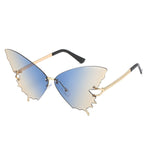 Lunette de soleil papillon vintage