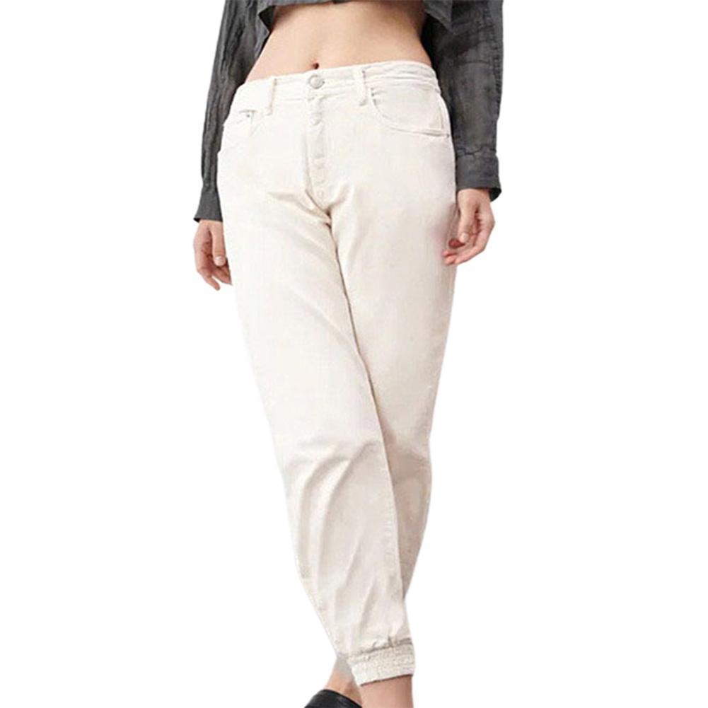 Pantalon large et fluide à taille haute et imprimé femme violet