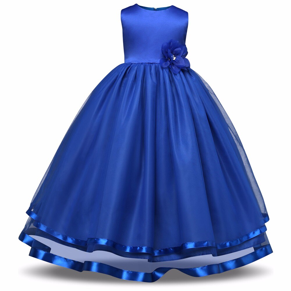 Robe Soirée Femme Bleu Princesse - Vintage Nation
