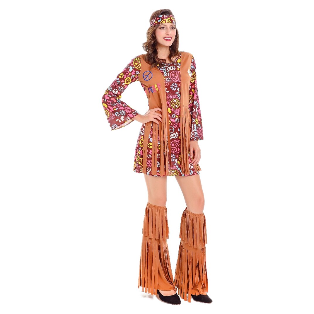 Robe Années 70 Hippie - Vintage Nation