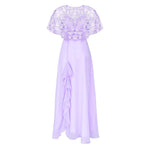 Robe De Mariée Princesse Avec Volant Sur Les Epaules