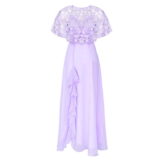 Robe De Mariée Princesse Avec Volant Sur Les Epaules