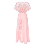 Robe De Mariée Princesse Avec Volant Sur Les Epaules