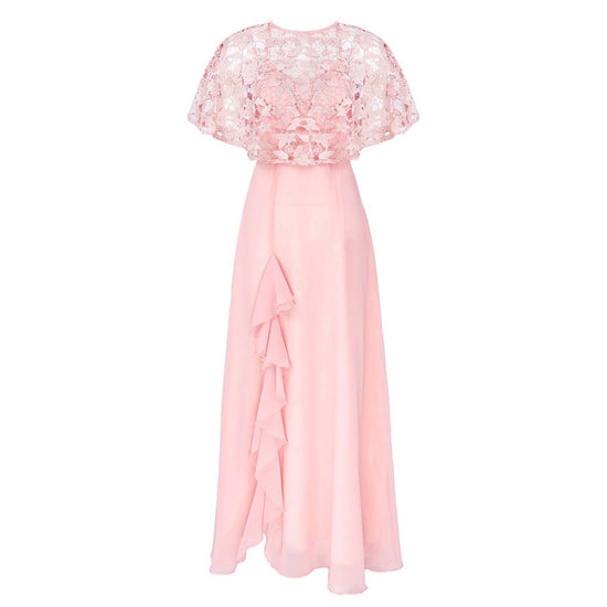 Robe De Mariée Princesse Avec Volant Sur Les Epaules