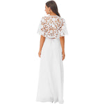 Robe De Mariée Princesse Avec Volant Sur Les Epaules