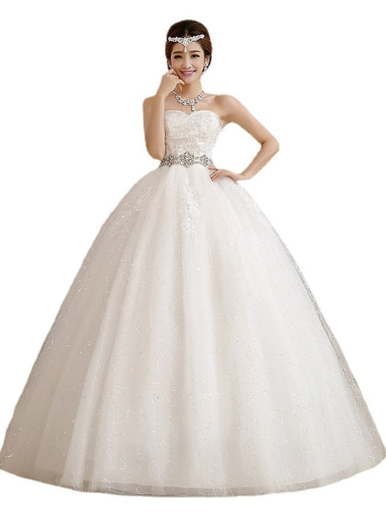 Robe De Mariée De Princesse Bustier