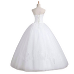 Robe De Mariée Princesse Bustier Avec Traine