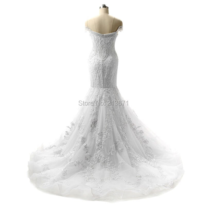 Robe De Mari?�e Princesse Dentelle Luxe - Vintage Nation