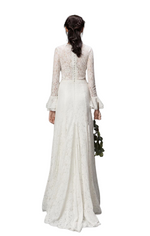 Robe de mariée style années 40