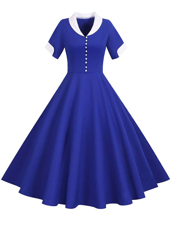 Robe jaune année 40 pas cher