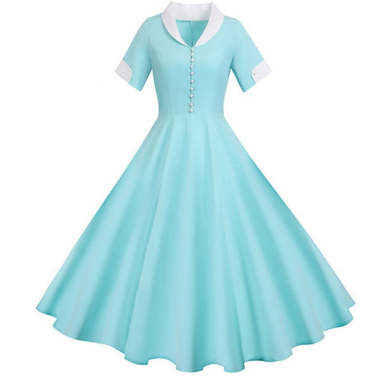 Robe jaune année 40 pas cher