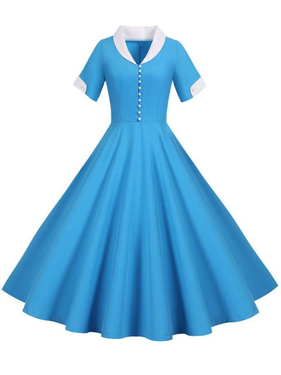 Robe jaune année 40 pas cher