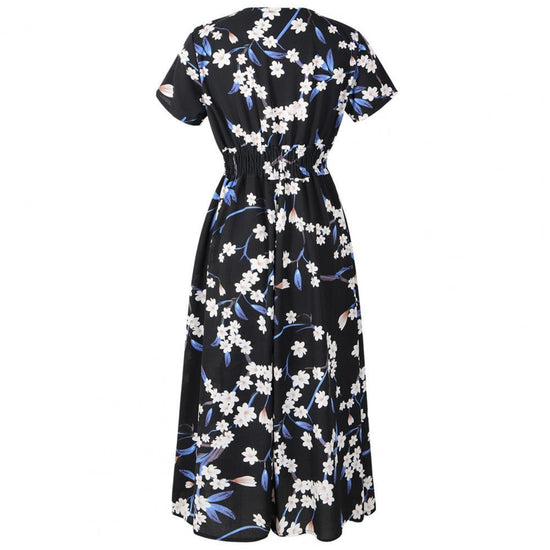 Robe Noire Décolletée Années 40