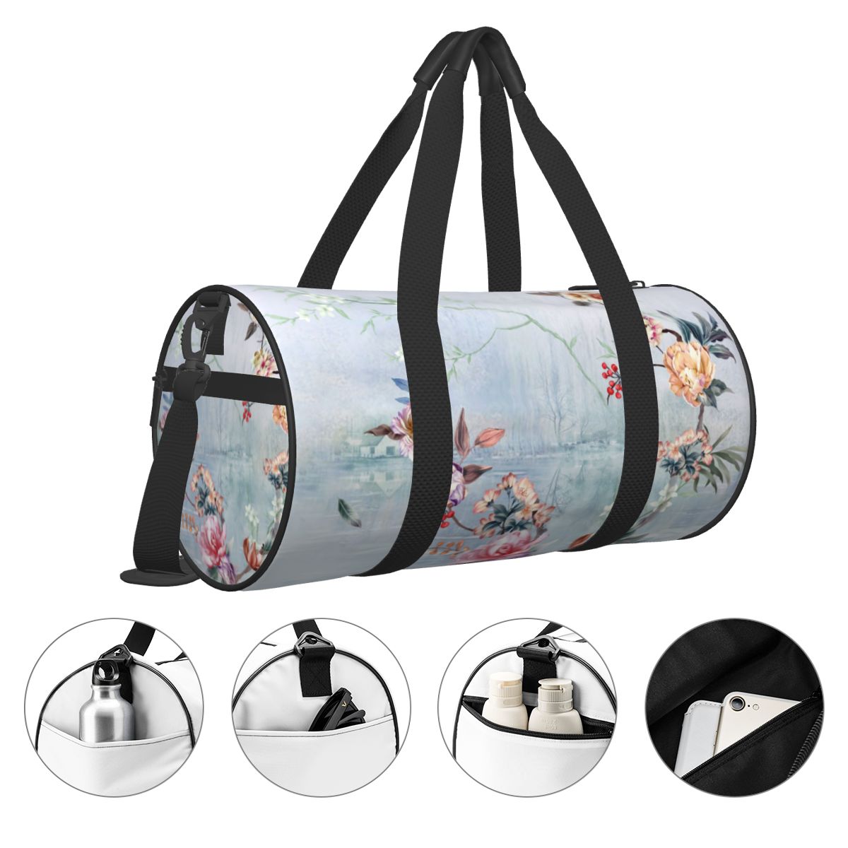 Sac de sport Vintage personnalisé Réf : PK033