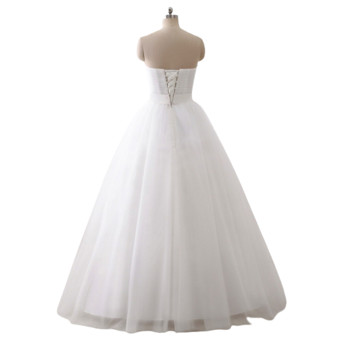 Une Robe De Mariée Blanche Princesse