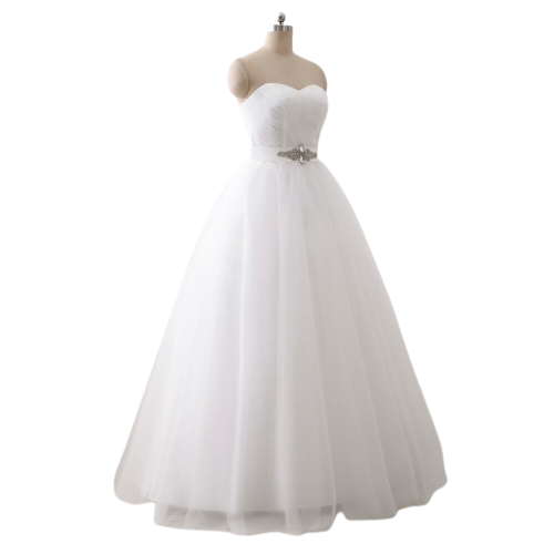 Une Robe De Mariée Blanche Princesse