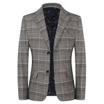 Veste À Carreaux Homme Vintage