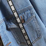 Veste En jean Large Vintage Homme