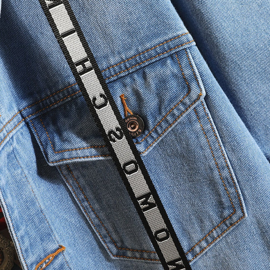 Veste En jean Large Vintage Homme