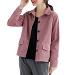 Veste femme Avec Col Vintage