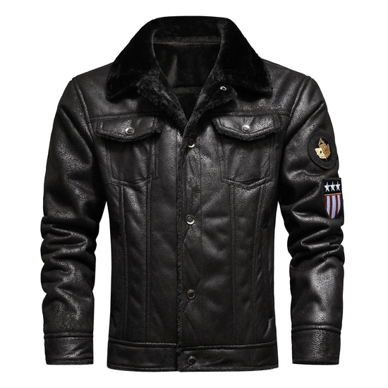 Veste Homme Cuir Vintage