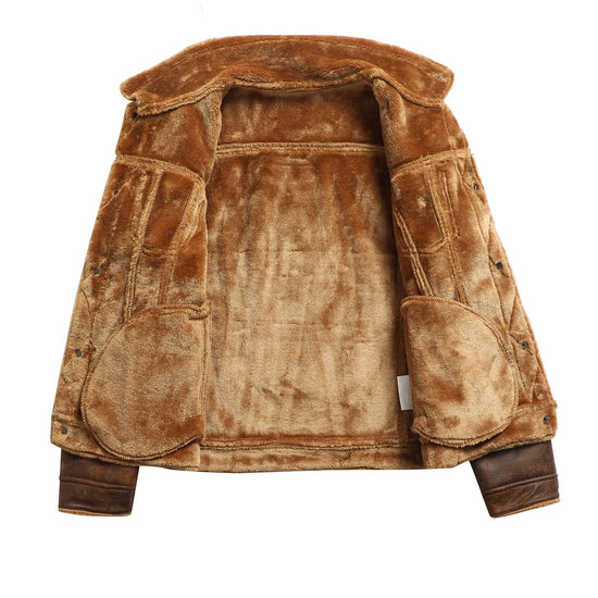 Veste Homme Cuir Vintage