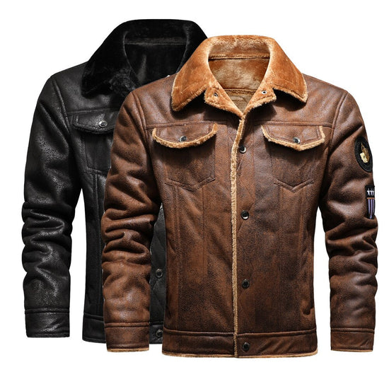 Veste Homme Cuir Vintage