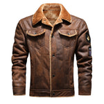 Veste Homme Cuir Vintage