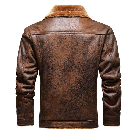 Veste Homme Cuir Vintage