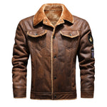 Veste Homme Cuir Vintage