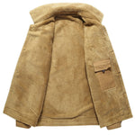 Veste Militaire Vintage Kaki Homme