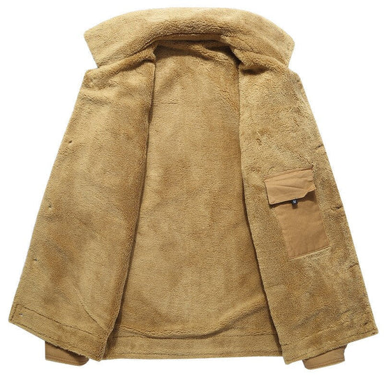 Veste Militaire Vintage Kaki Homme