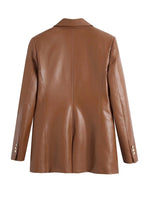 Veste Vintage Femme Cuir