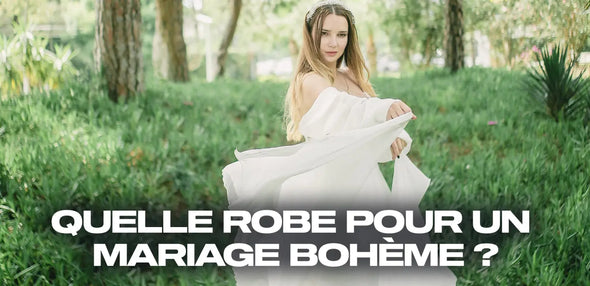 Quelle robe pour un mariage bohème ?