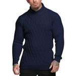 Pull col roulé vintage homme