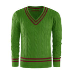 Pull en v tennis vintage homme