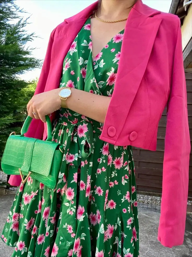 quelle-veste-avec-une-robe-à-fleurs