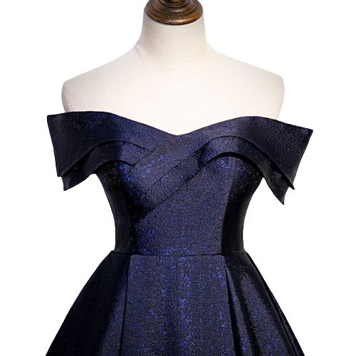 Robe de princesse bleu roi 2025