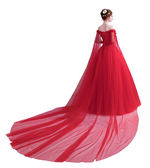 Robe De Princesse Rouge Pour Femme