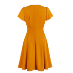 Robe Orange Année 70