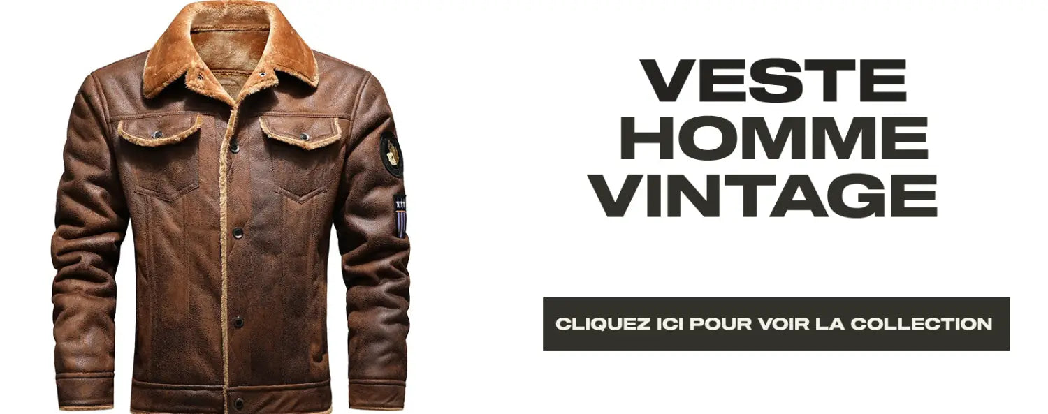 Veste homme vintage 