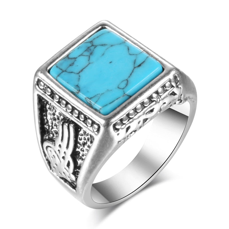 Bague Vintage En Métal Doré - Occasion