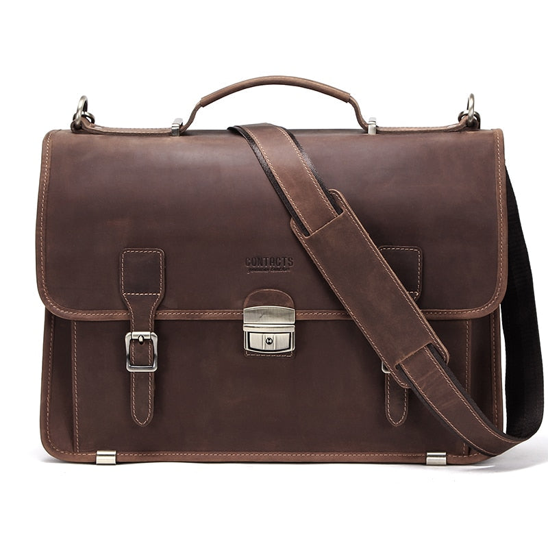 Cartable marron on sale