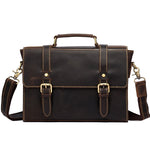 Cartable Cuir Noir Homme Vintage
